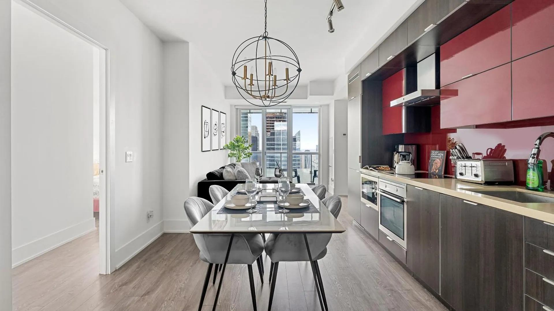 Luxury 2Br Downtown Facing Cn Tower Apartment Toronto 0*,